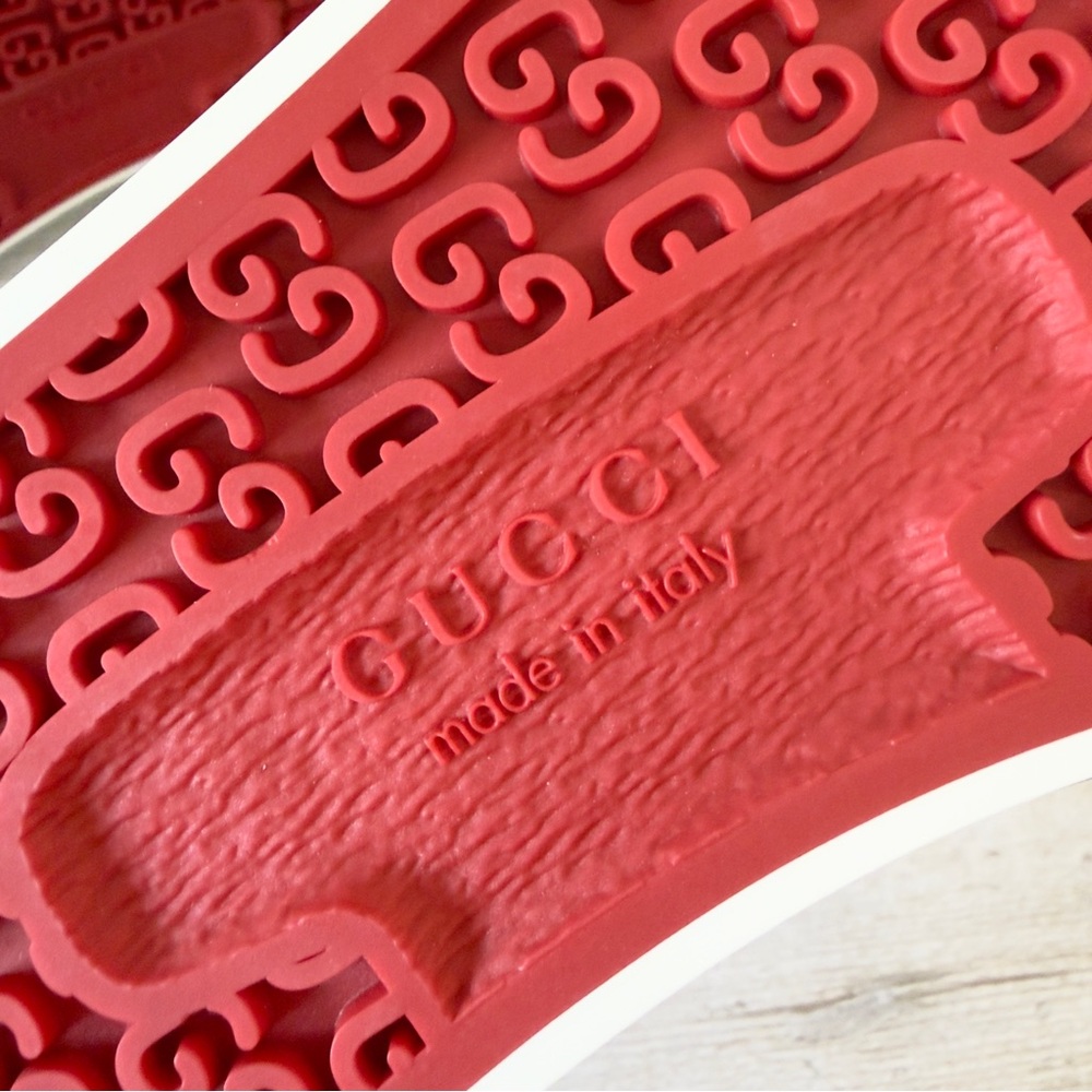 New Gucci Tennis 1977 GG Supreme high top women sneakers size IT 34.5, US 4.5 - Picture 8 of 13